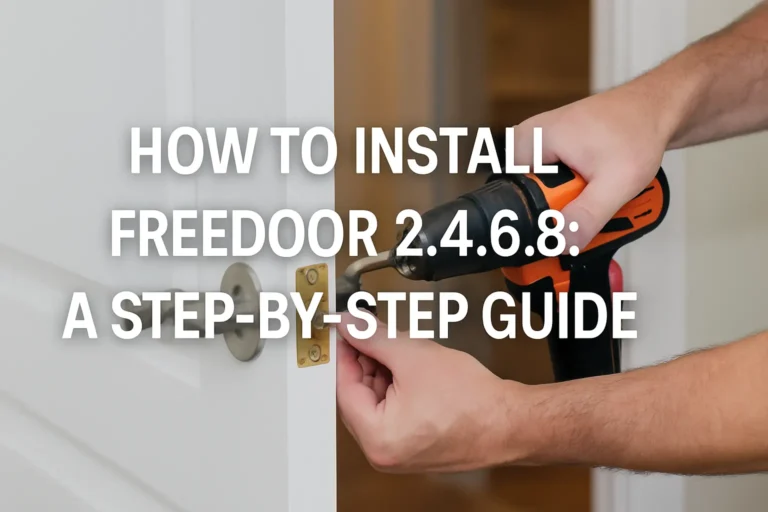 How to Install FreeDoor 2.4.6.8