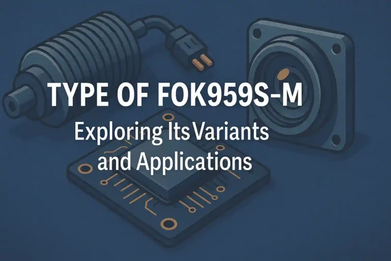 Type of FOK959S-M Exploring Its Variants and Applications in 2025