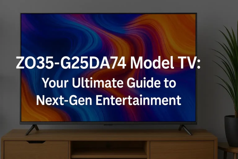 ZO35-G25DA74 Model TV