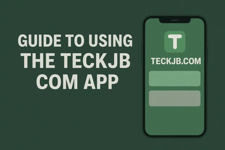 Guide to Using the TeckJB Com App