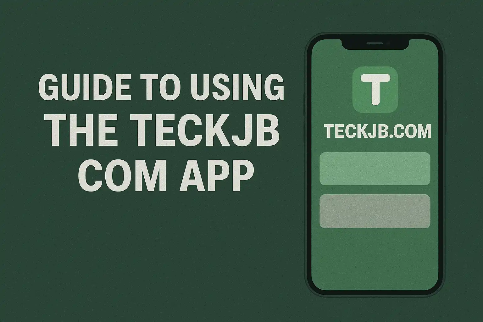 Guide to Using the TeckJB Com App