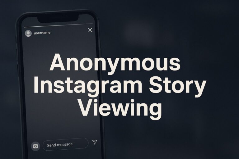 Iganony: Your Secret Weapon for Anonymous Instagram Story Viewing