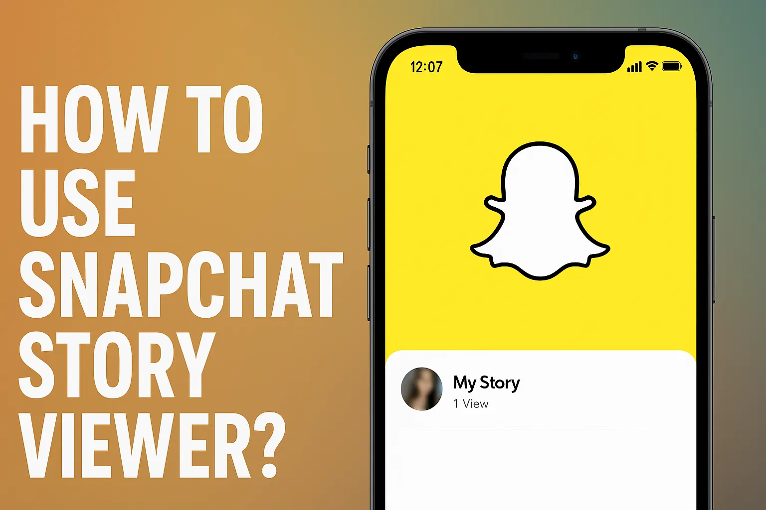How to Use a Snapchat Story Viewer